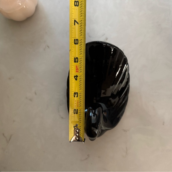 Vintage Black Ceramic Swan Figure 5.5” Tall - Picture 6 of 7